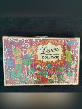 Vintage Topper 1971 Dawn and her friends DOLL CASE